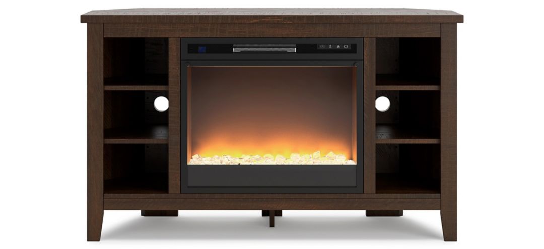 W283W5 Camiburg Corner TV Stand & Electric Fireplace sku W283W5