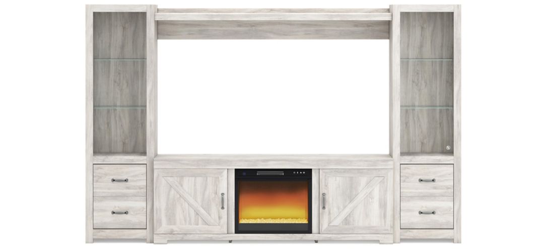 Bellaby 4-Piece Entertainment Center & Electric Fireplace