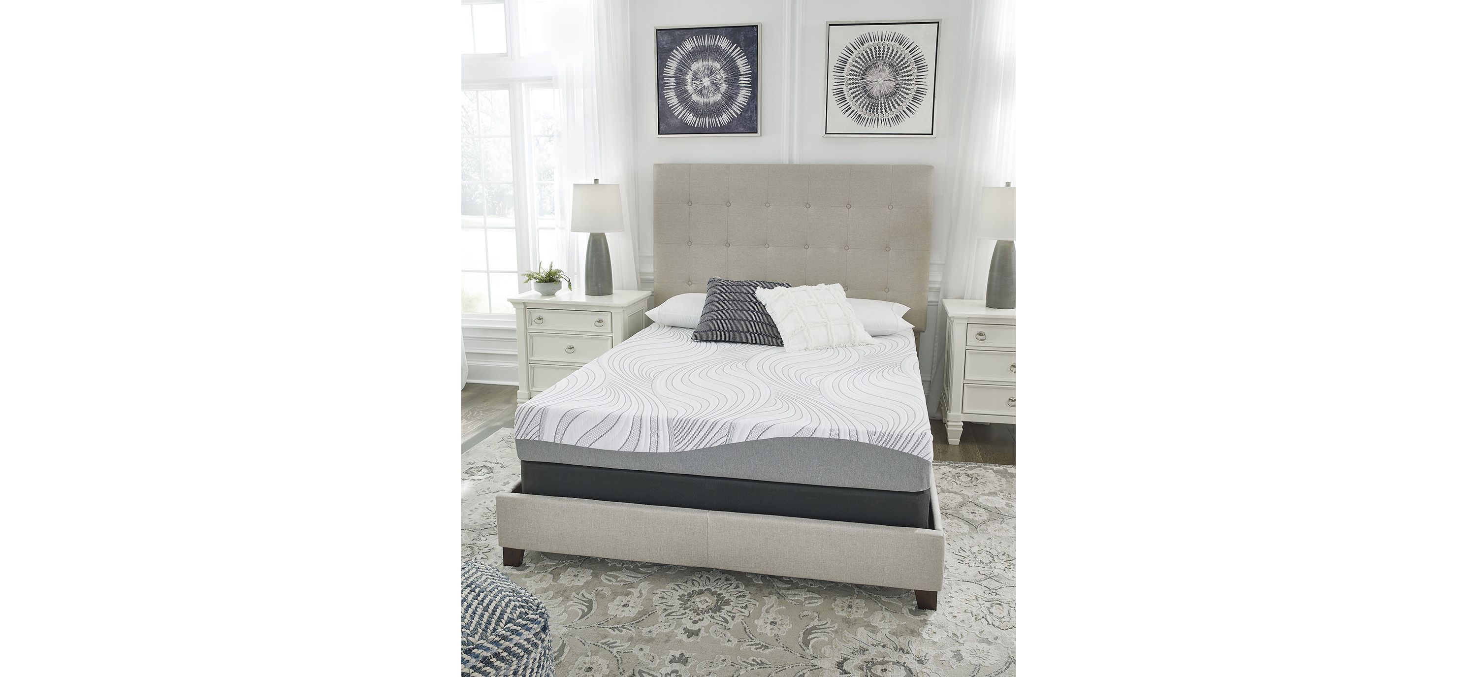 Ashley Sleep Essentials 8-Inch Firm Memory Foam Mattress in a Box