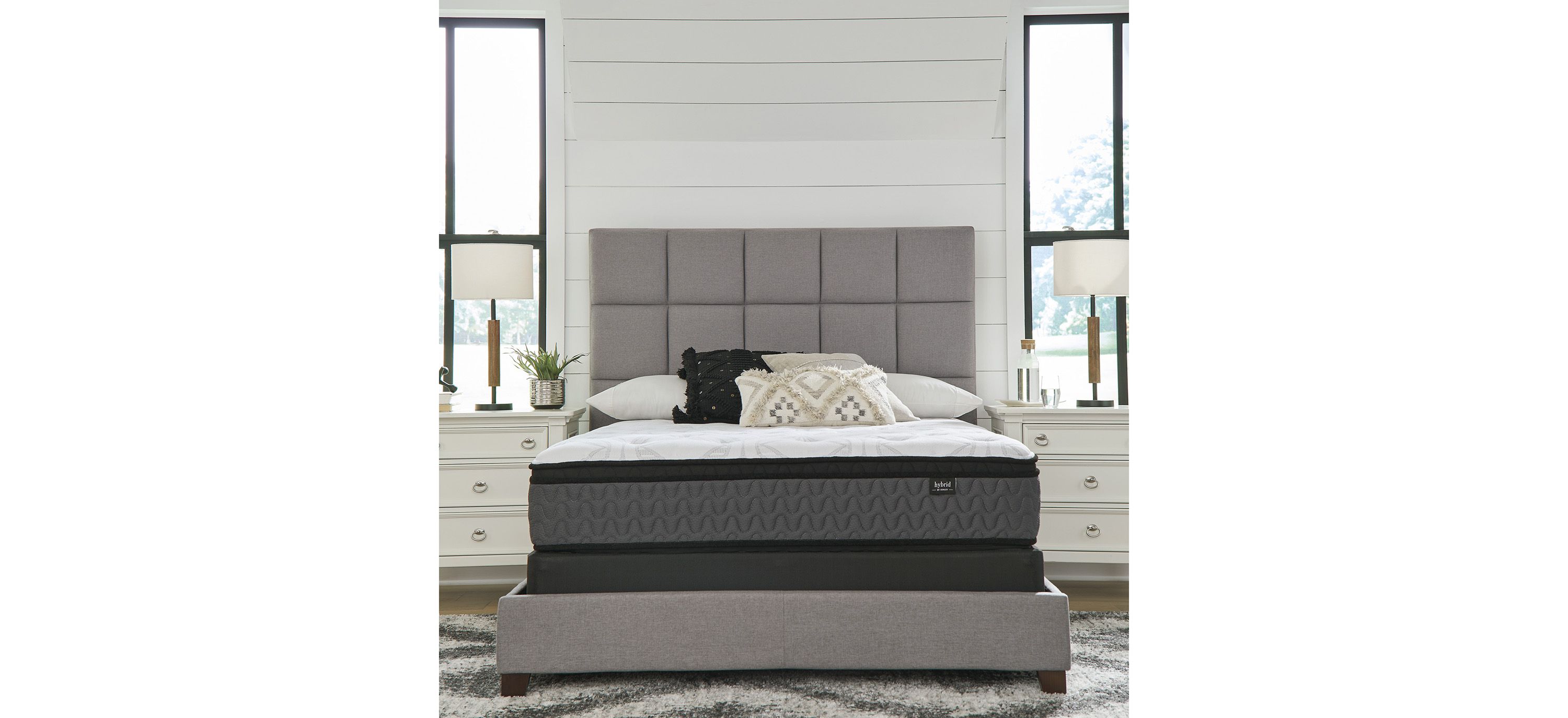 M59041 Ashley Sleep Essentials 12-Inch Medium Hybrid Matt sku M59041