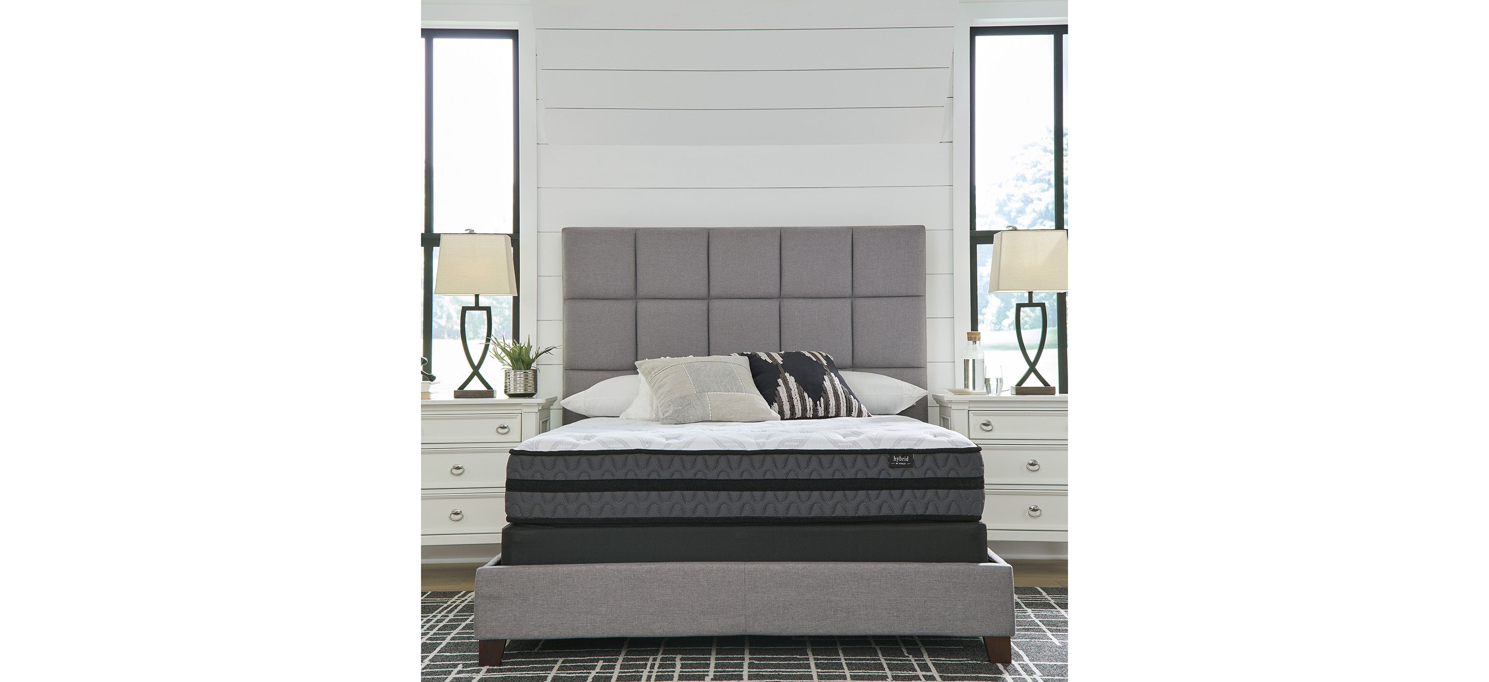 M58951 Ashley Sleep Essentials 10-Inch Medium Hybrid Matt sku M58951