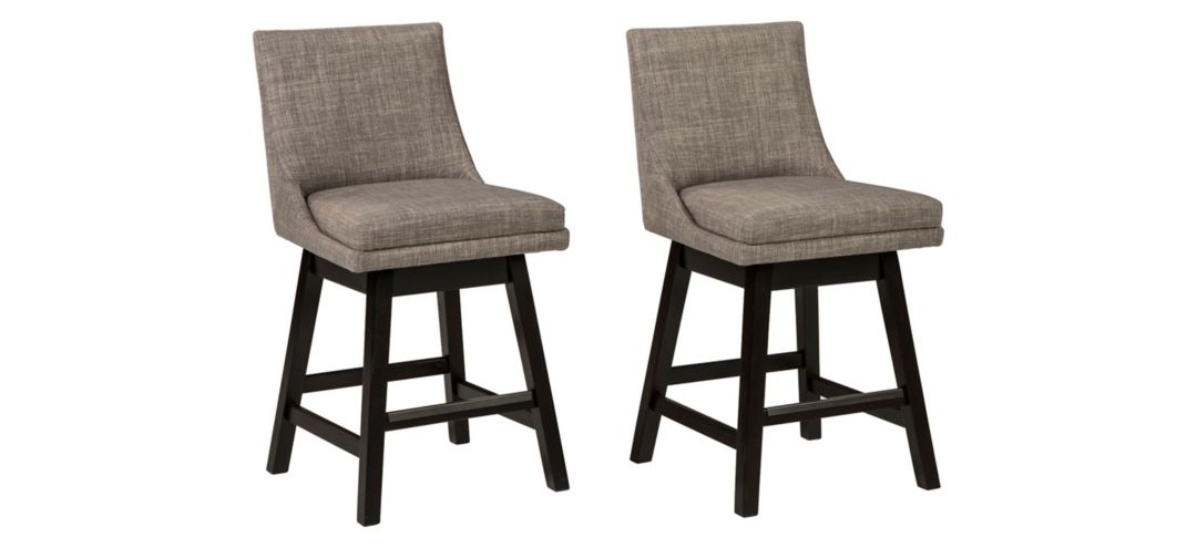 756225350 Meryle Swivel Counter Stool - Set of 2 sku 756225350