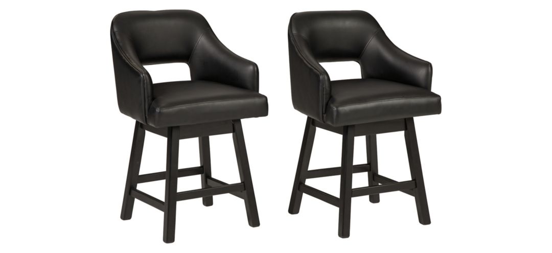 756238200 Meryle Open Swivel Counter Stool - Set of 2 sku 756238200