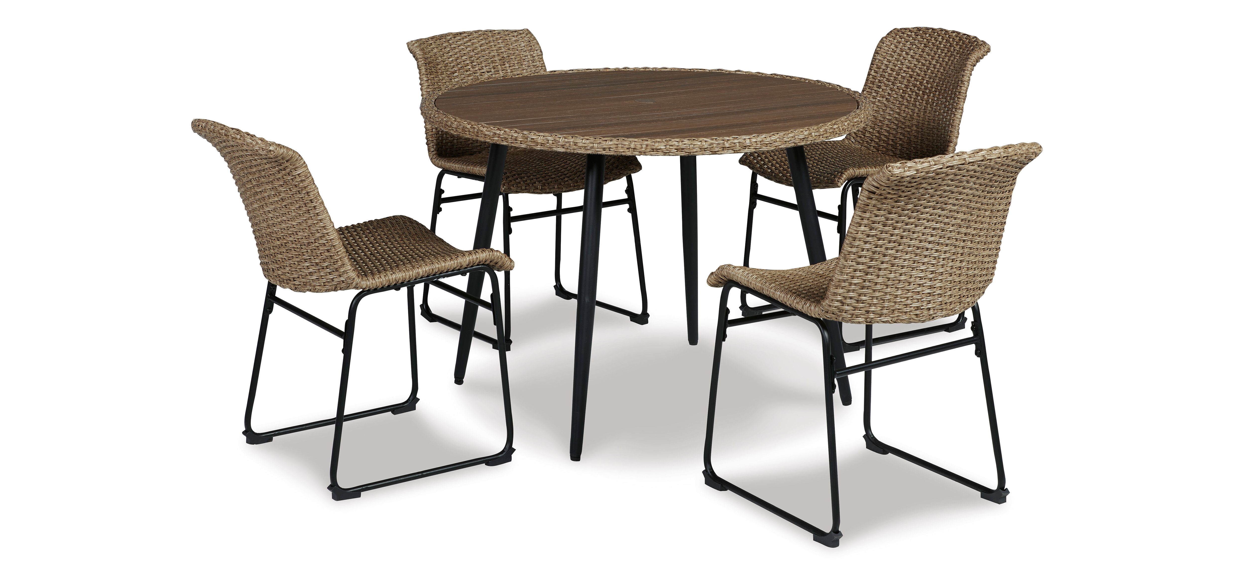 P369P1 Amaris Outdoor Dining Set -5pc. sku P369P1