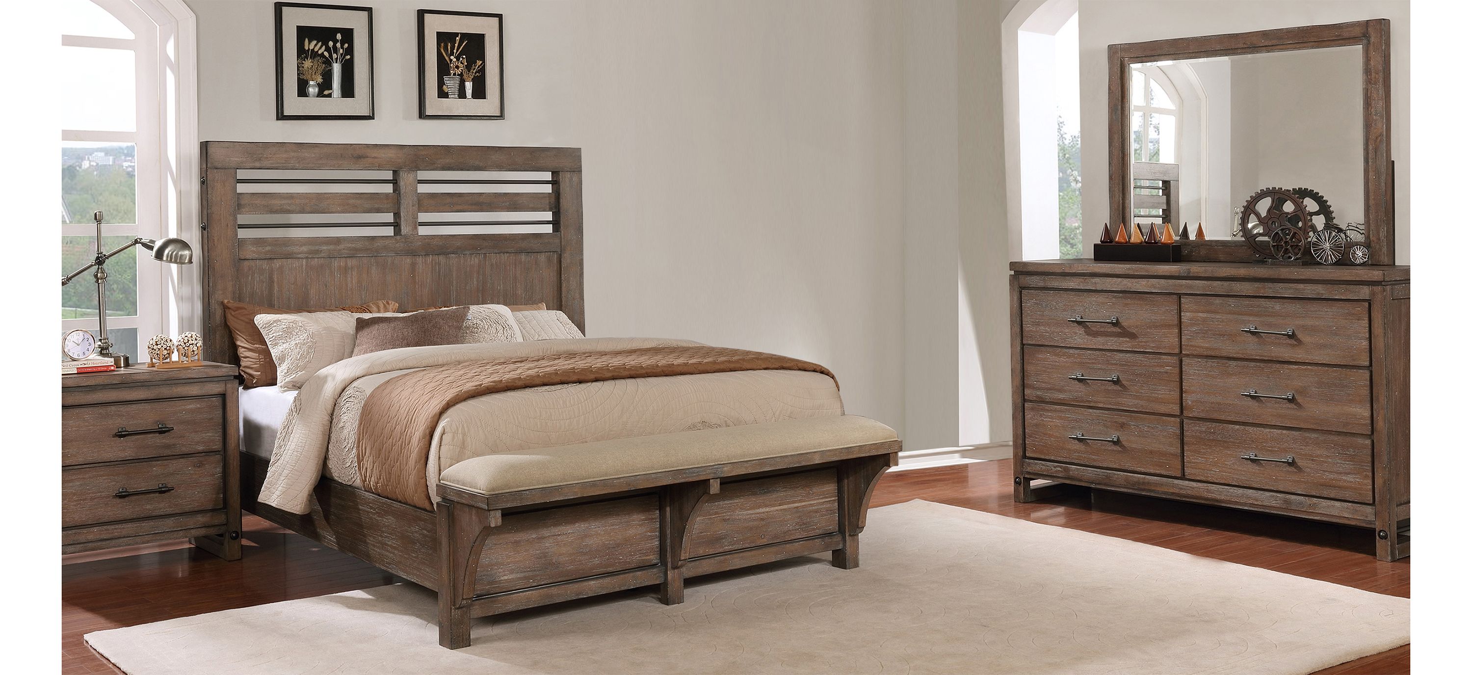 Round Rock 4-pc. Bedroom Set