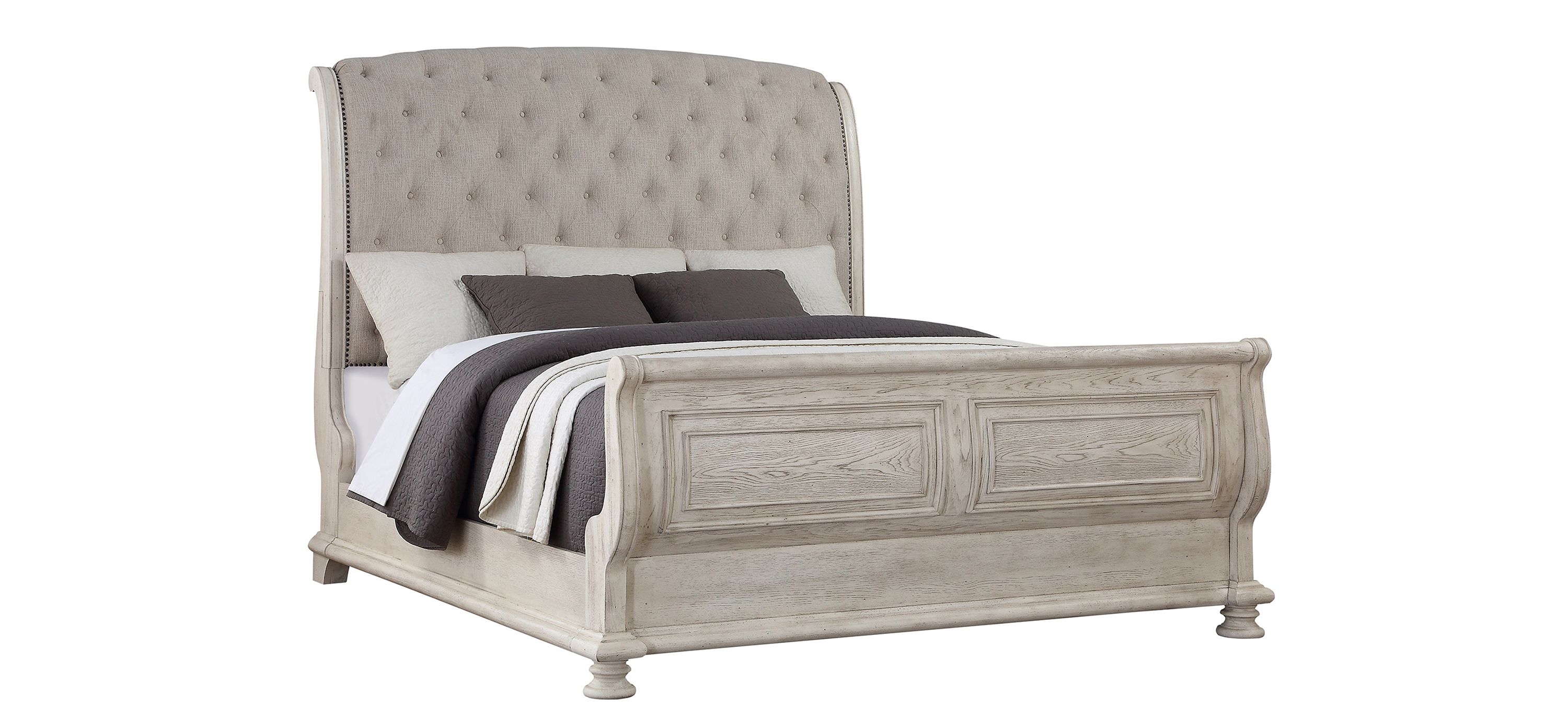 Barton Creek Upholstered Sleigh Bed