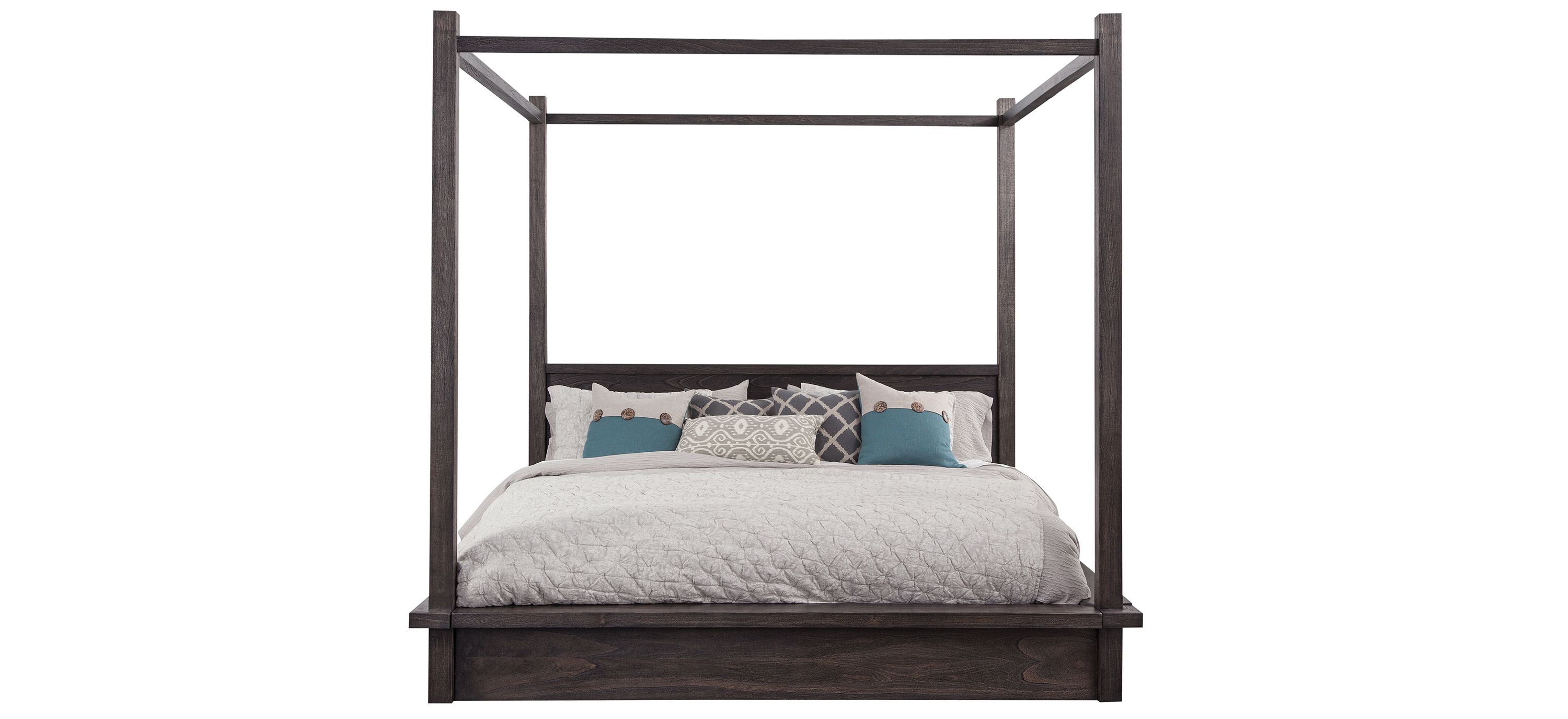 Serriene Canopy Bed