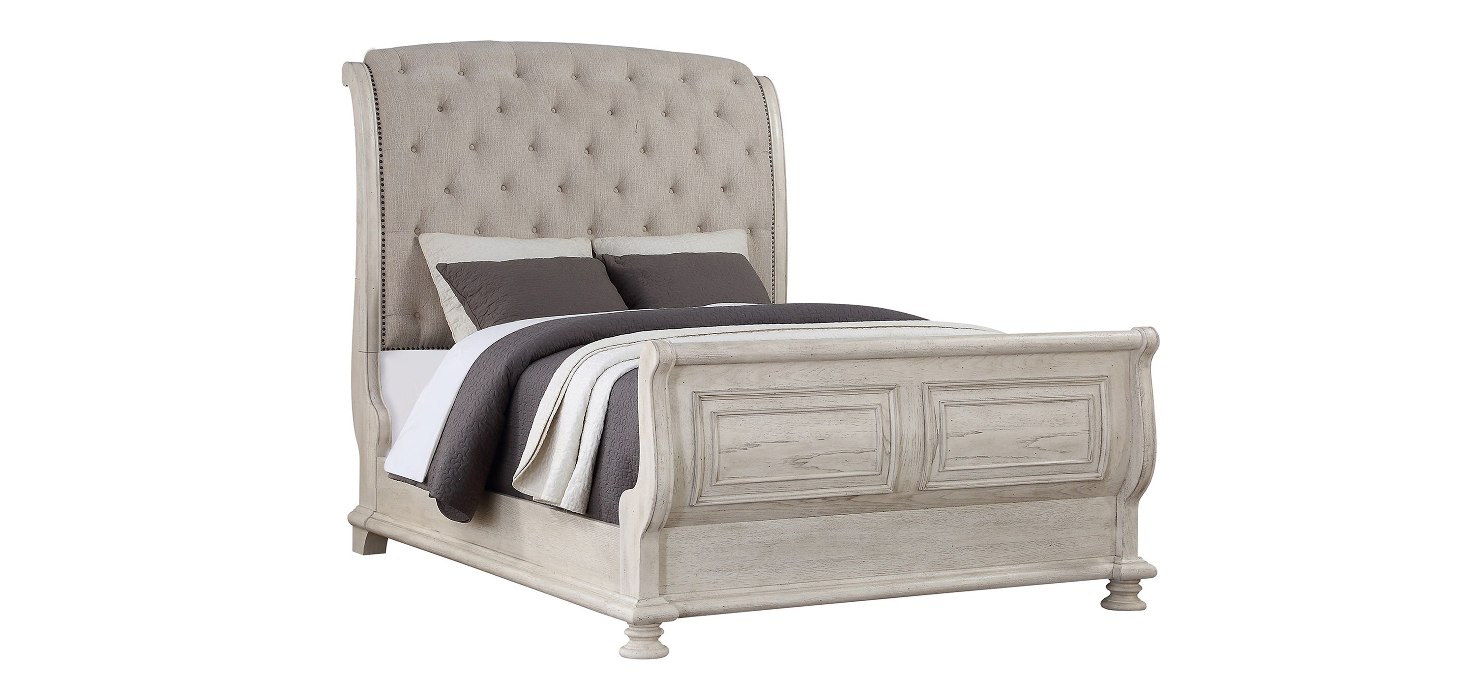 Barton Creek Upholstered Sleigh Bed