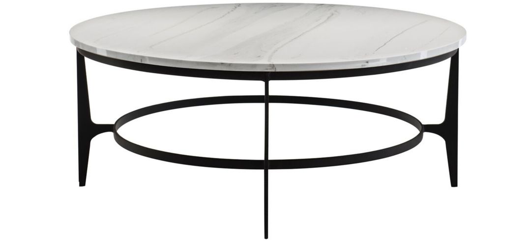 Alamance Round Metal Cocktail Table