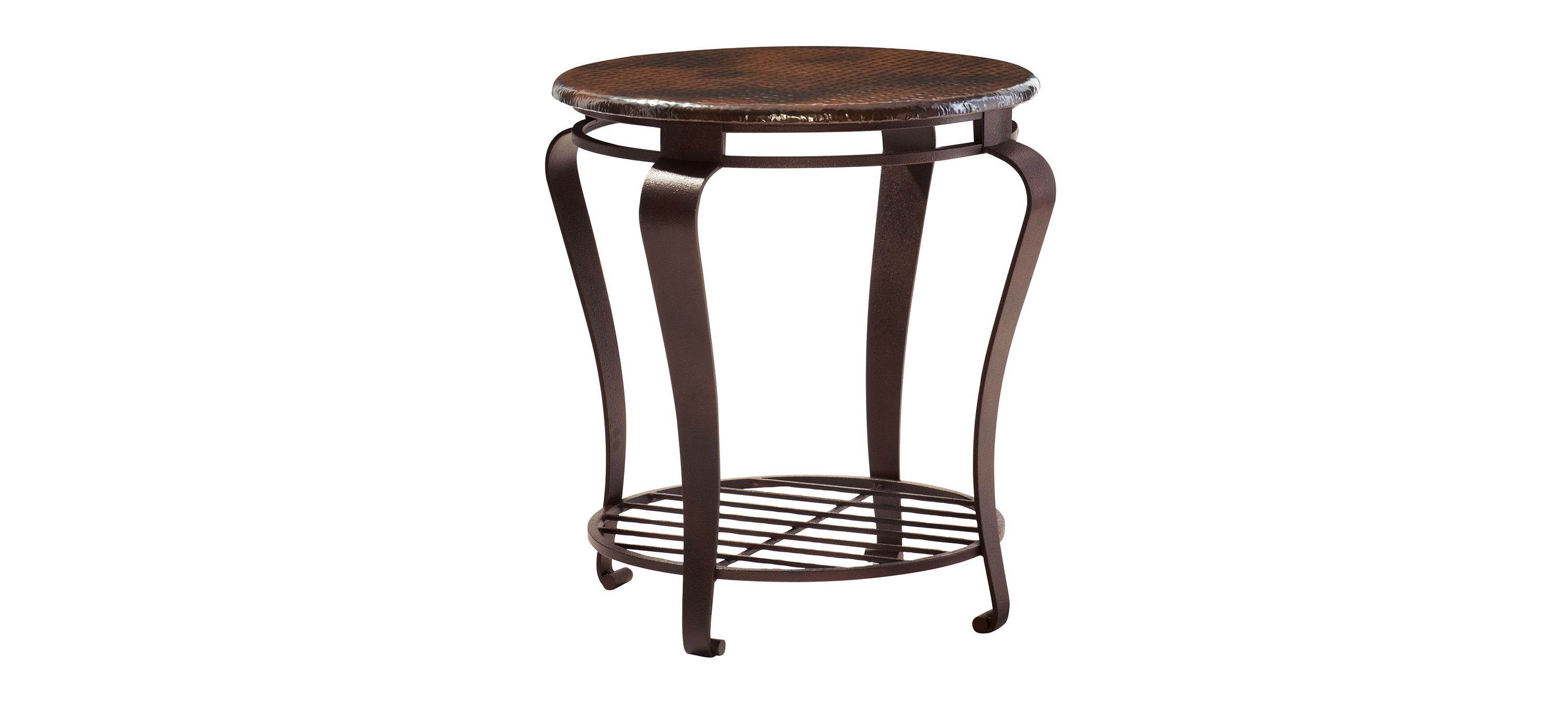 Clark Round End Table