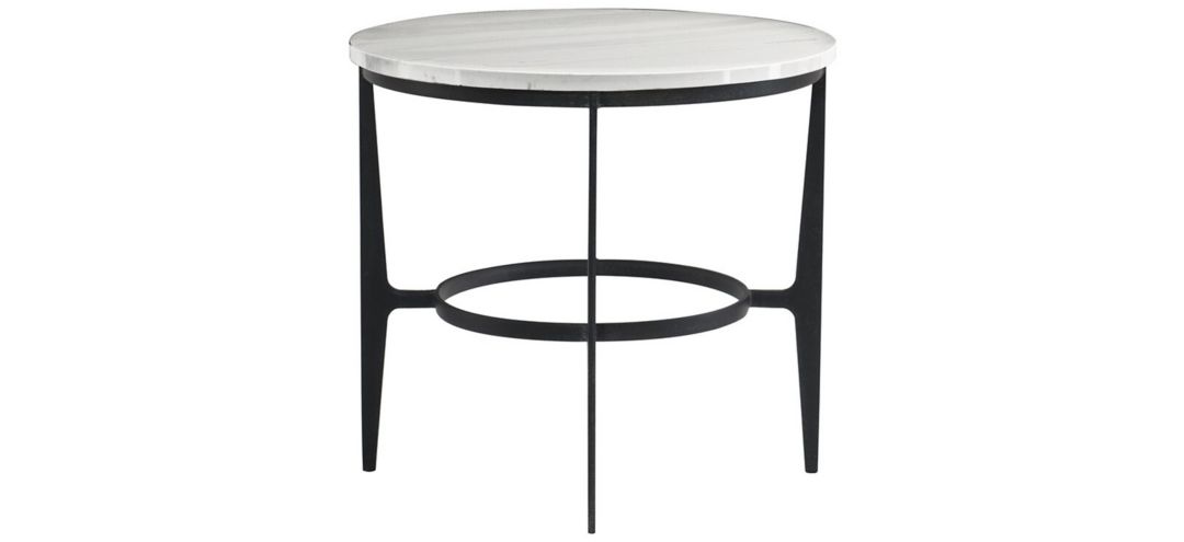 Alamance Round Metal End Table