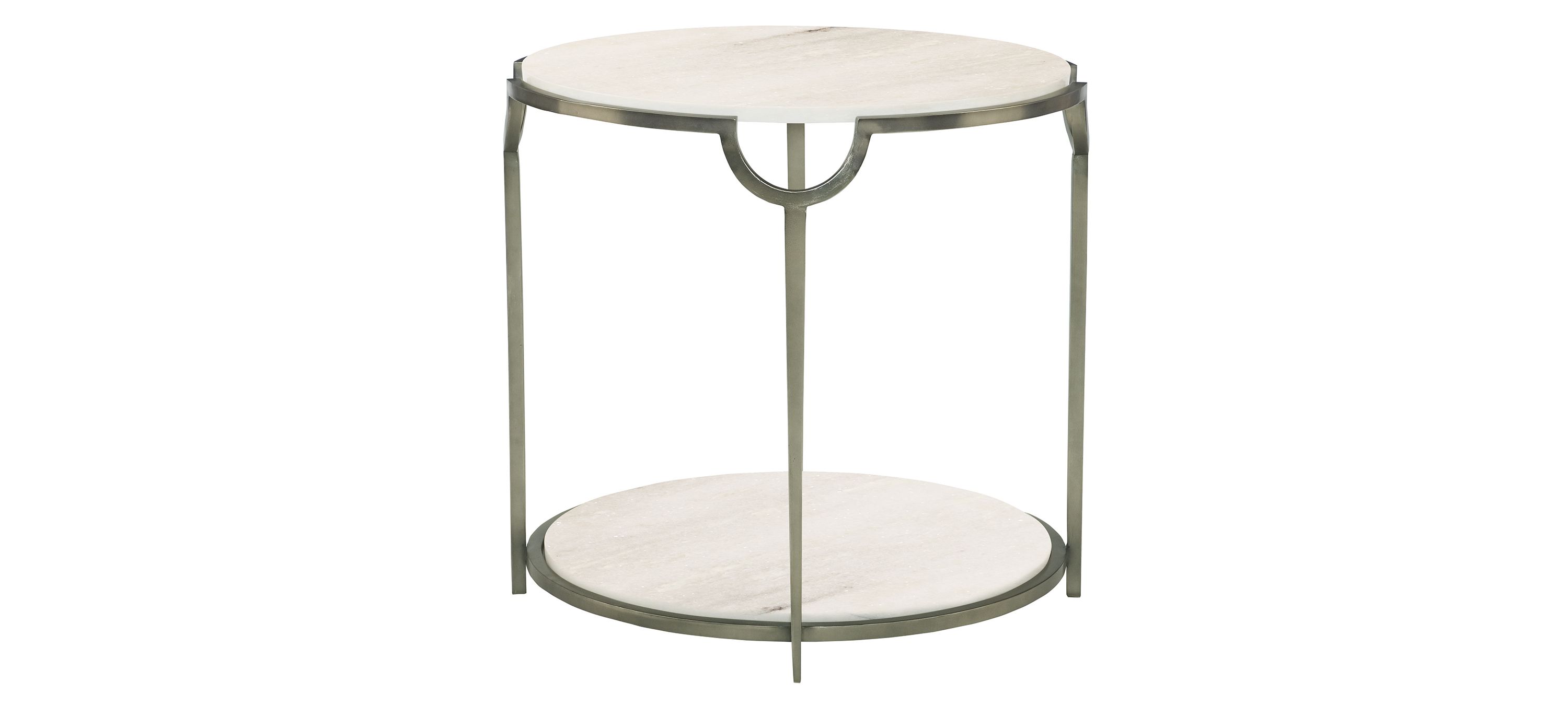 Morello Round End Table