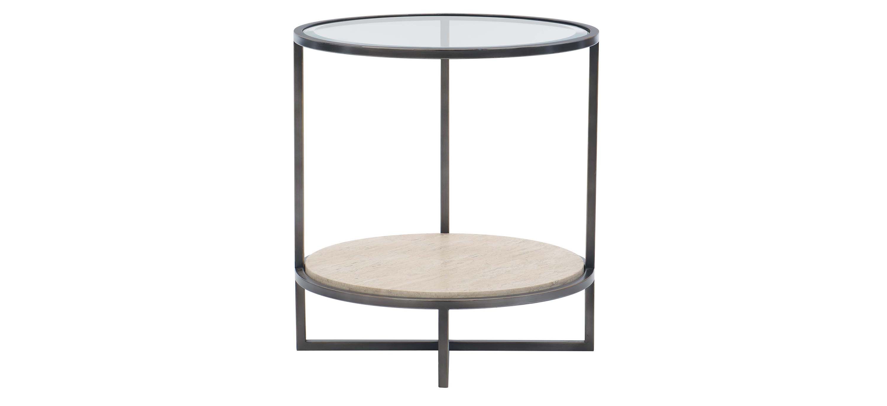Harlow Round Chairside Table