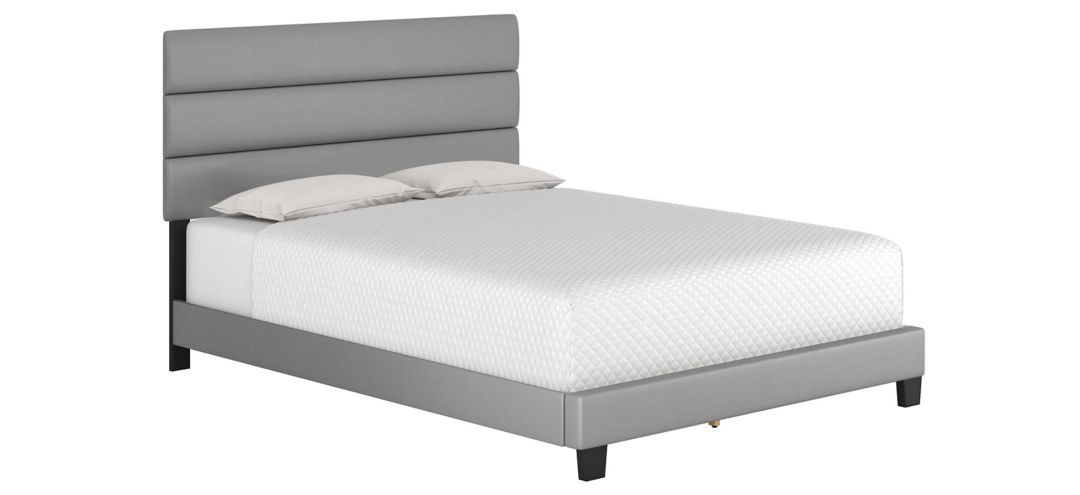 503111190 Parker Faux Leather Platform Bed sku 503111190