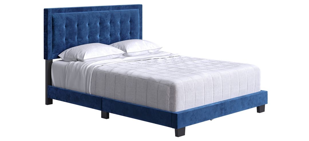 Paterson  Velvet Touch Platform Bed