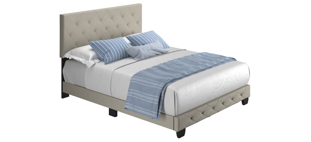 507111430 Caldwell Fabric Platform Bed sku 507111430