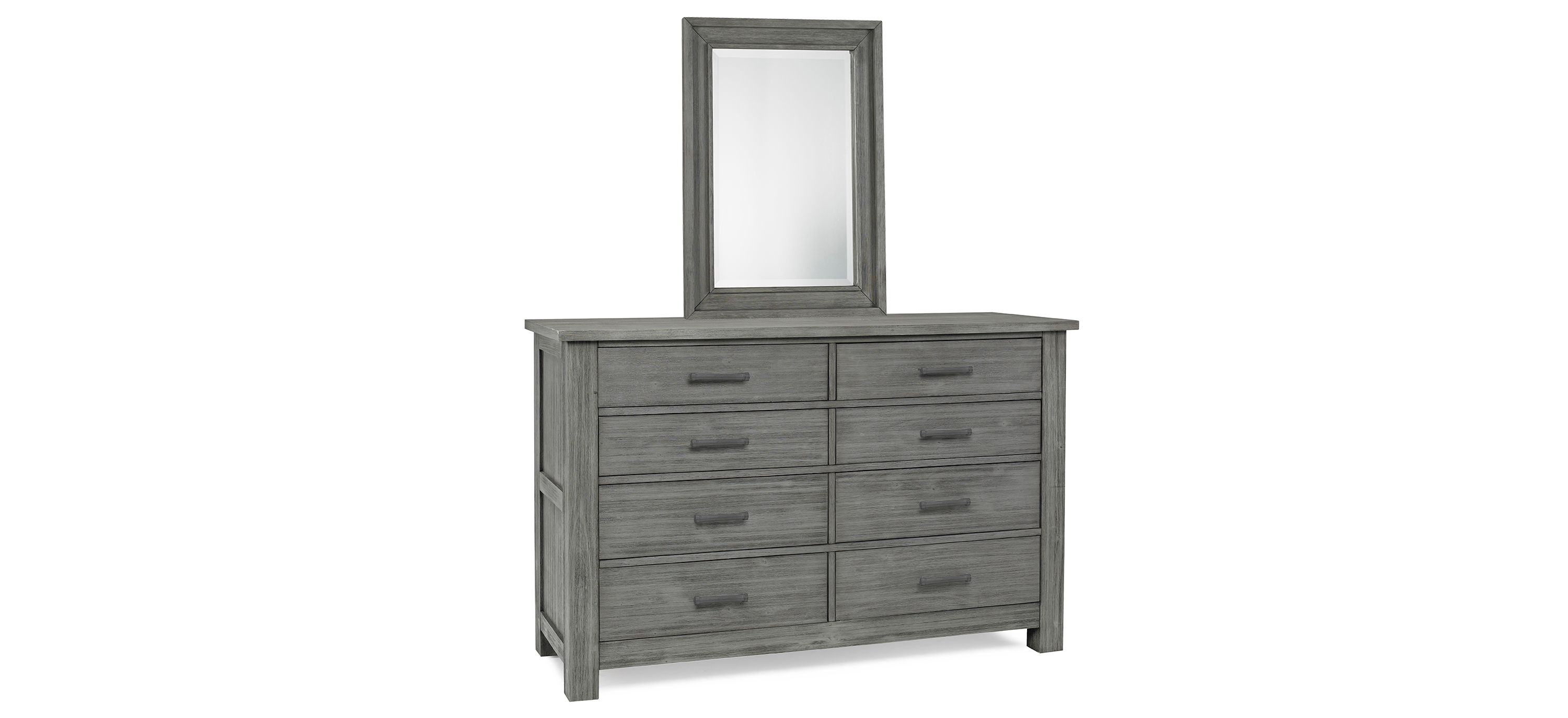 Dolce Babi Lucia 8 Drawer Dresser with Mirror