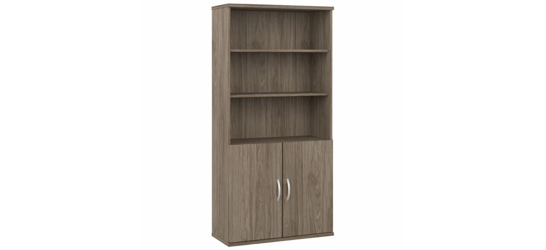 Steinbeck 5 Shelf Bookcase w/ Cabinet