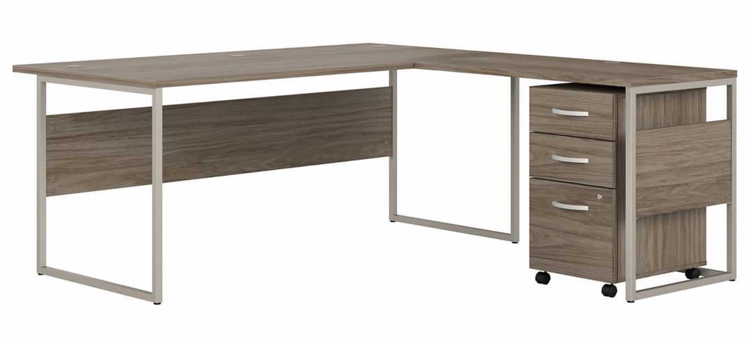 369201020 Steinbeck L-Shaped Desk w/ File Cabinet sku 369201020