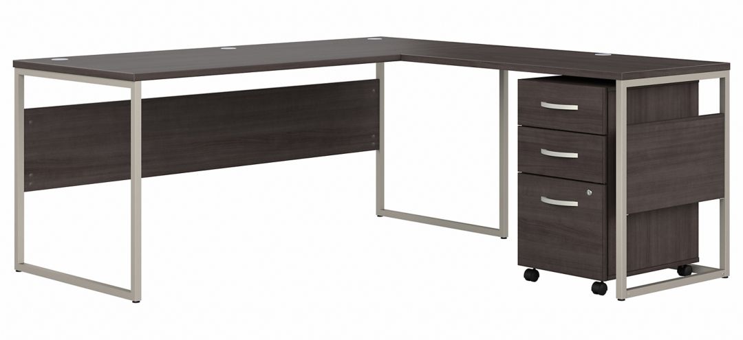 369201250 Steinbeck L-Shaped Desk w/ File Cabinet sku 369201250