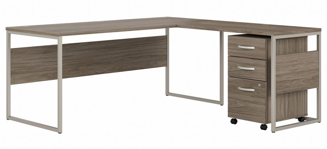 369201270 Steinbeck L-Shaped Desk w/ File Cabinet sku 369201270