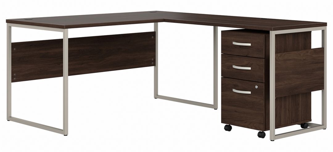 369230290 Steinbeck L-Shaped Writing Desk w/ File Cabinet sku 369230290