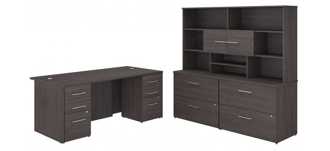 369250920 Office 500 72W x 36D Executive Desk w/ Drawers, La sku 369250920