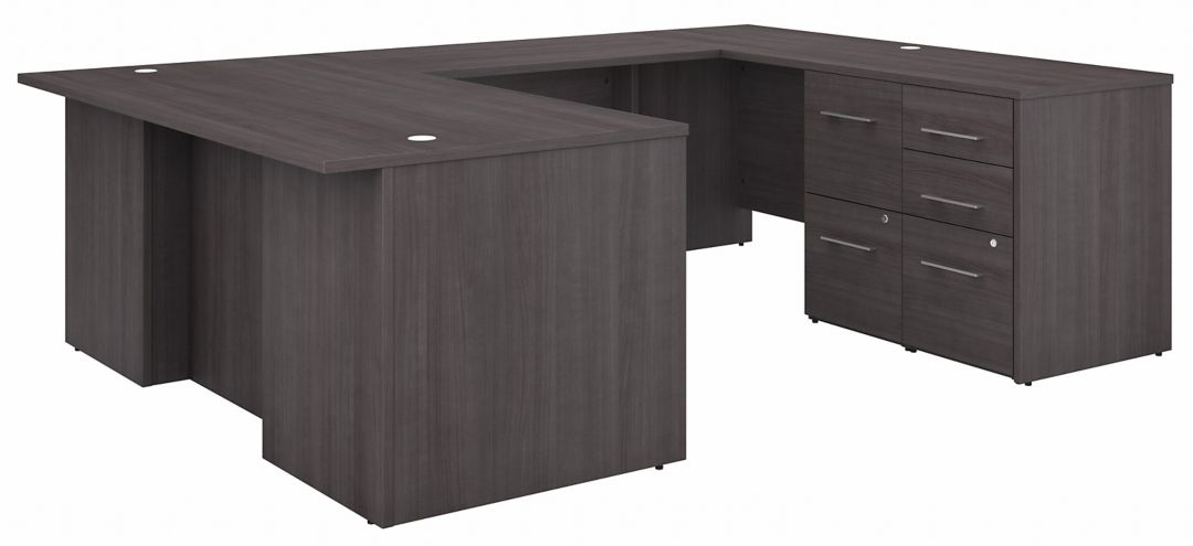 Office 500 72W U Shaped Executive Desk w/ Drawers