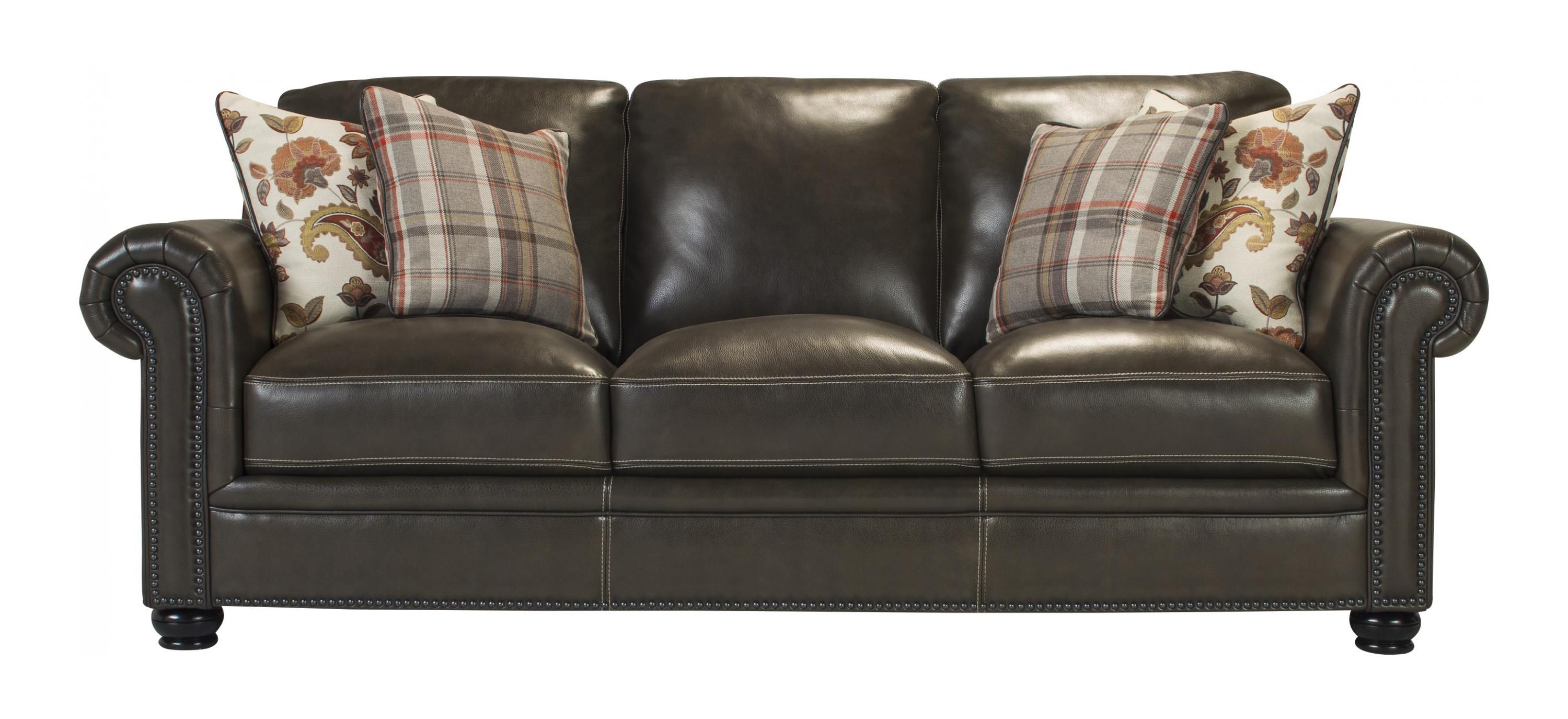 Denley Leather Sofa