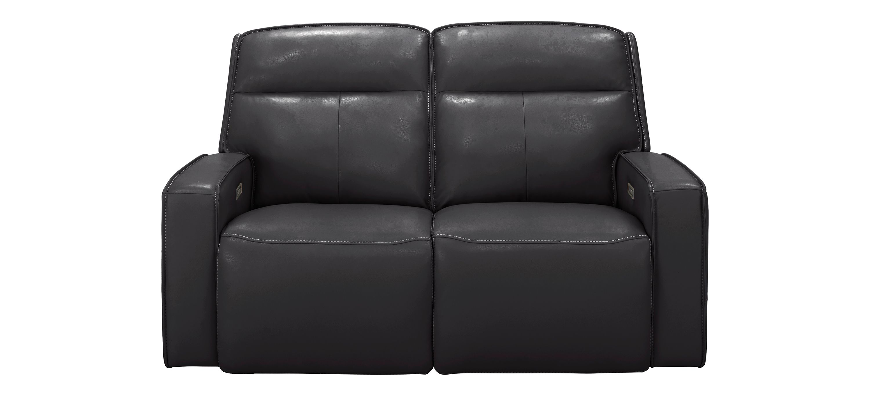 Beckett Power Loveseat w/ Power Headrest and Lumbar Support