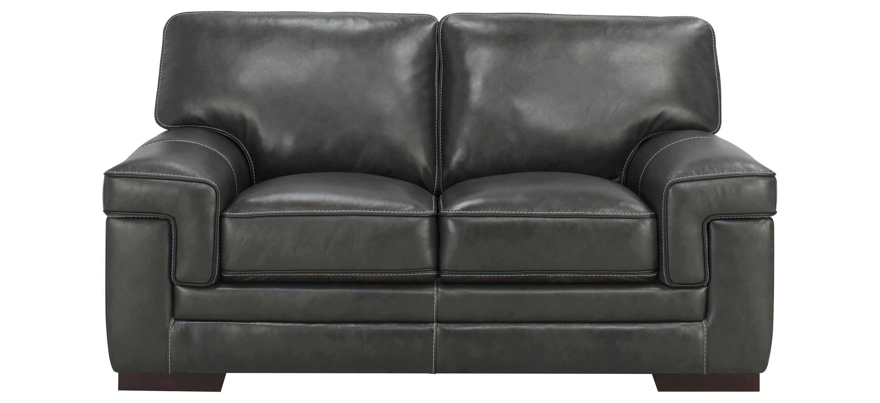 Colton Leather Loveseat