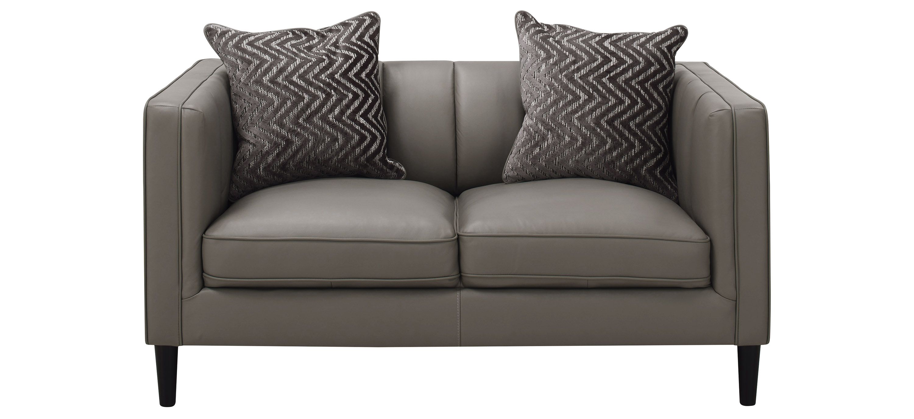 Hutton Leather Loveseat
