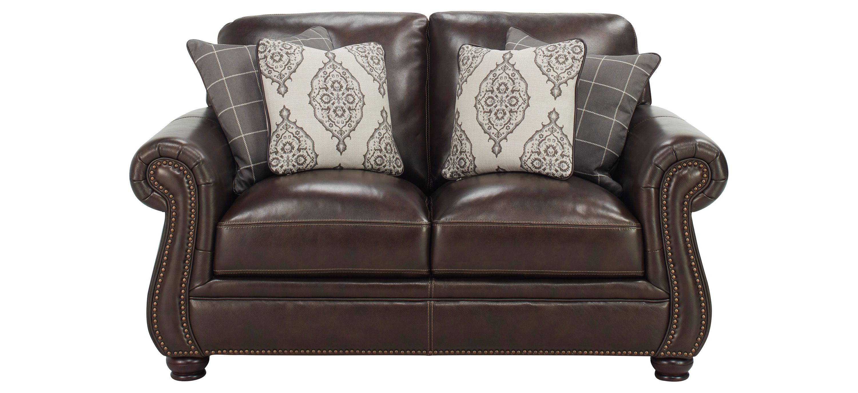 Alistair Leather Loveseat