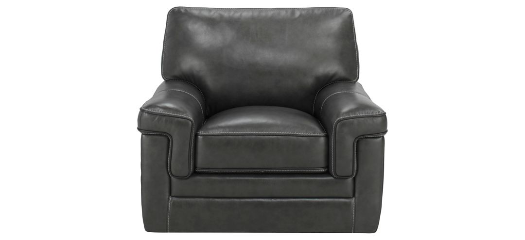 J490-11MCHARCOAL Colton Leather Swivel Chair sku J490-11MCHARCOAL