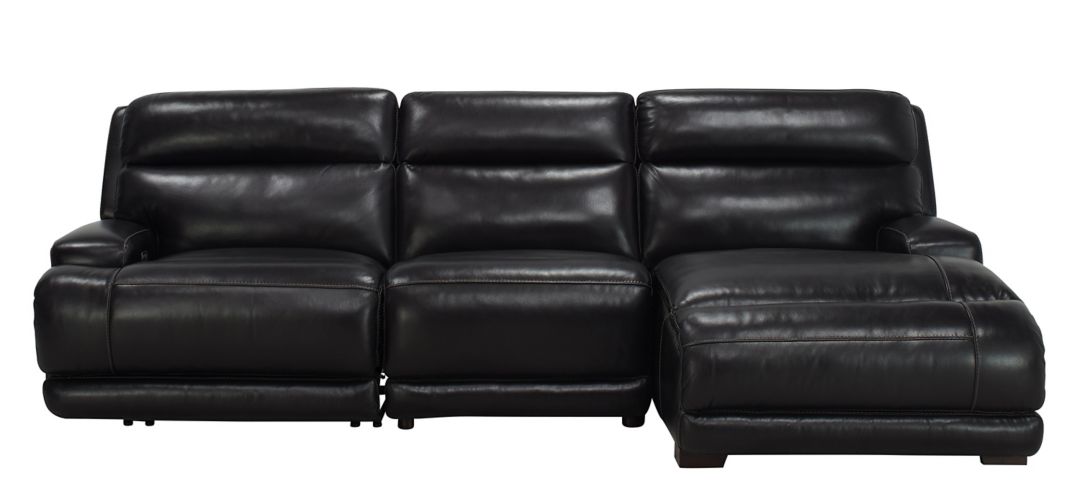 Tompkins Leather 3-pc. Sectional