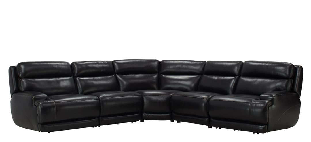 291011737 Tompkins Leather 5-pc. Sectional sku 291011737