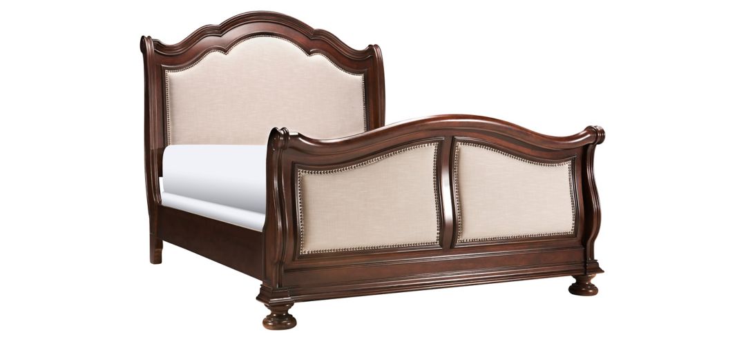 Pembrooke Upholstered Sleigh Bed