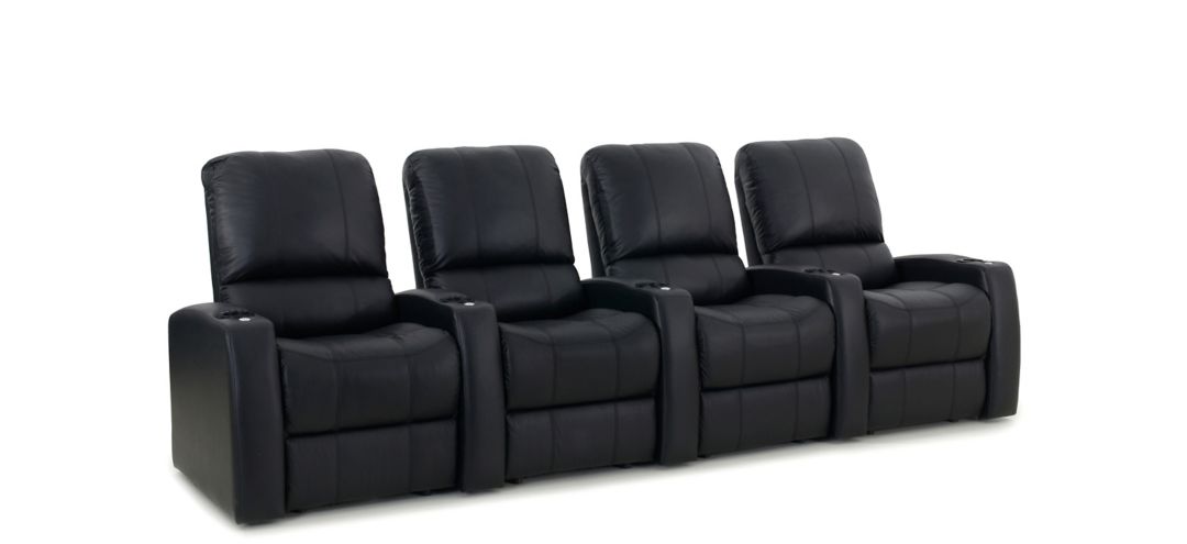 Harkins 4-pc. Leather Power-Reclining Sectional Sofa