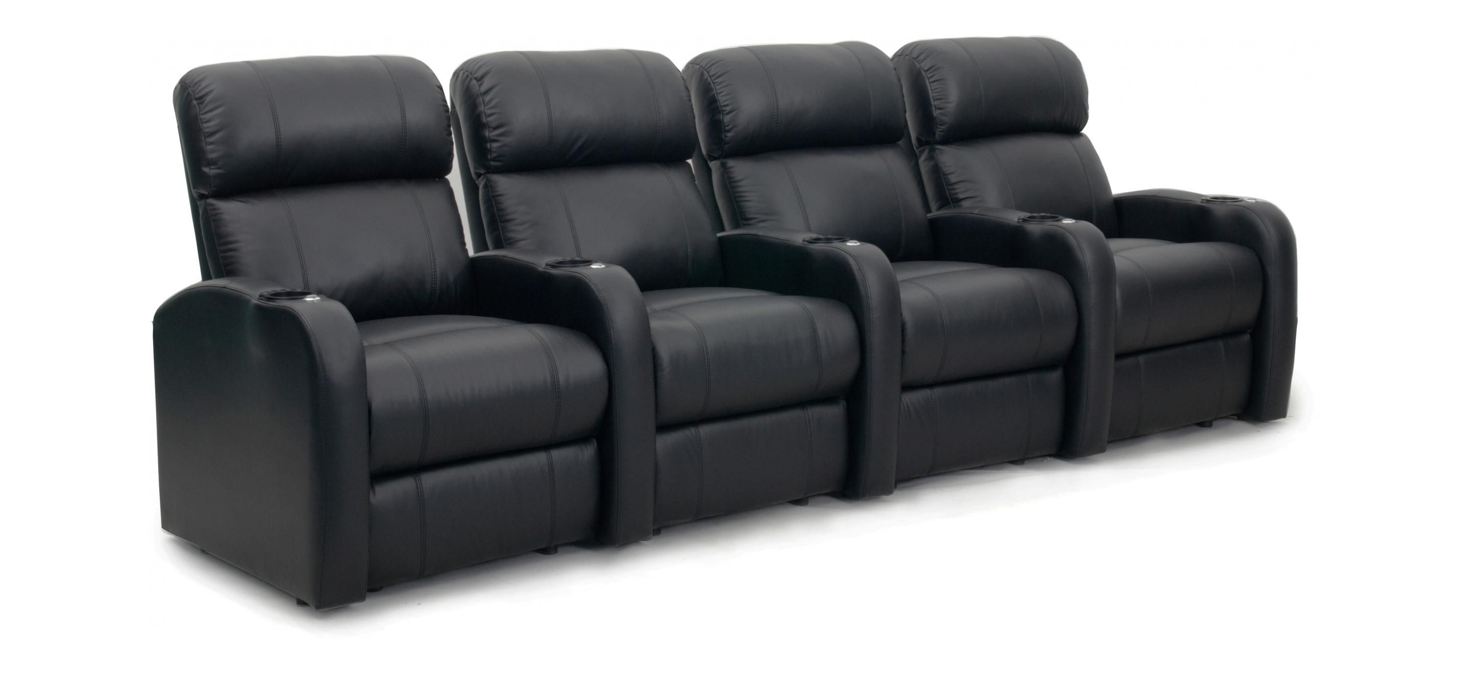 Galaxy 4-pc. Leather Reclining Sectional Sofa