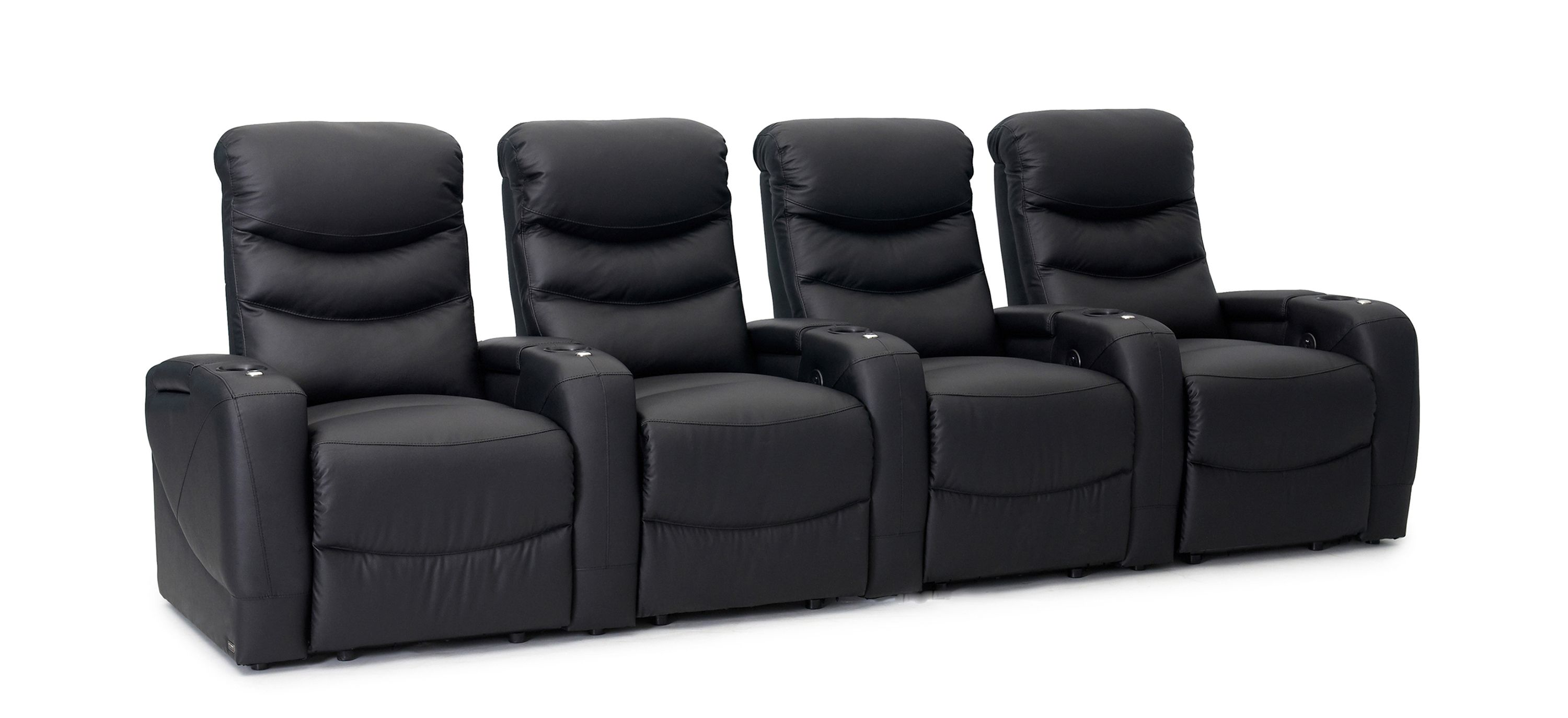 Majestic 4-pc. Leather Reclining Sectional Sofa