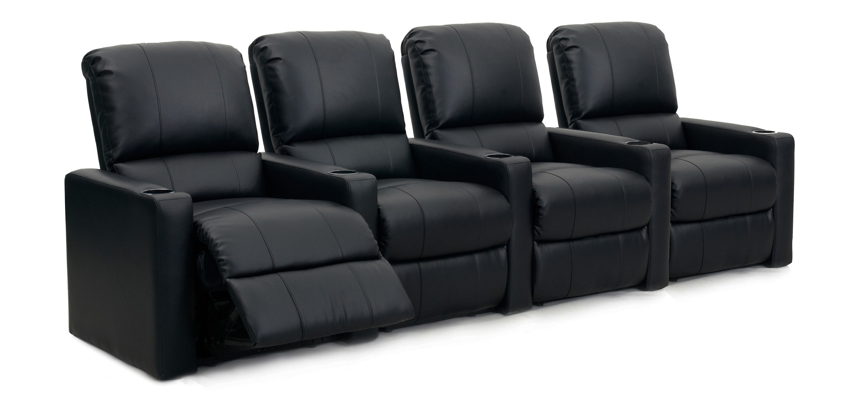 Chicago 4-pc. Leather Reclining Sectional Sofa