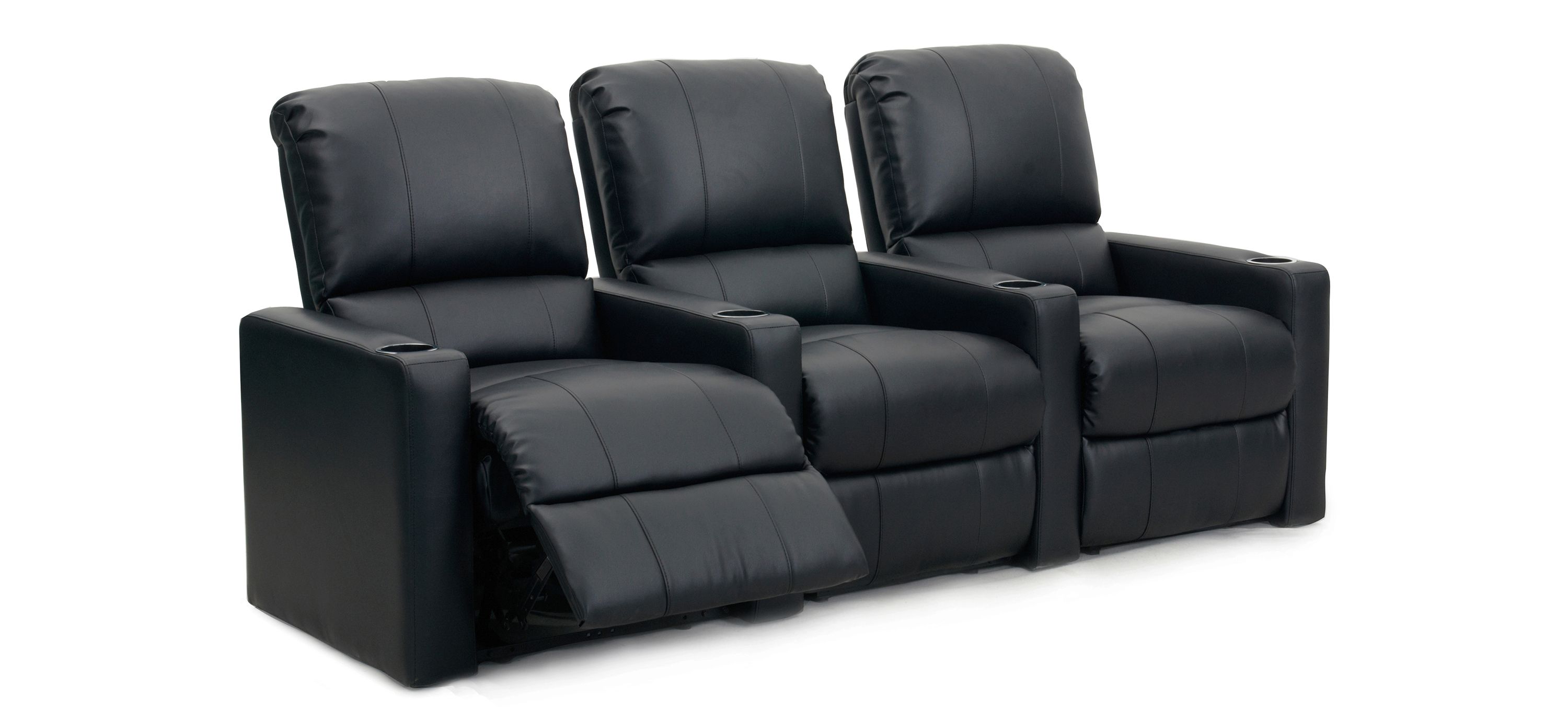 Chicago 3-pc. Leather Reclining Sectional Sofa
