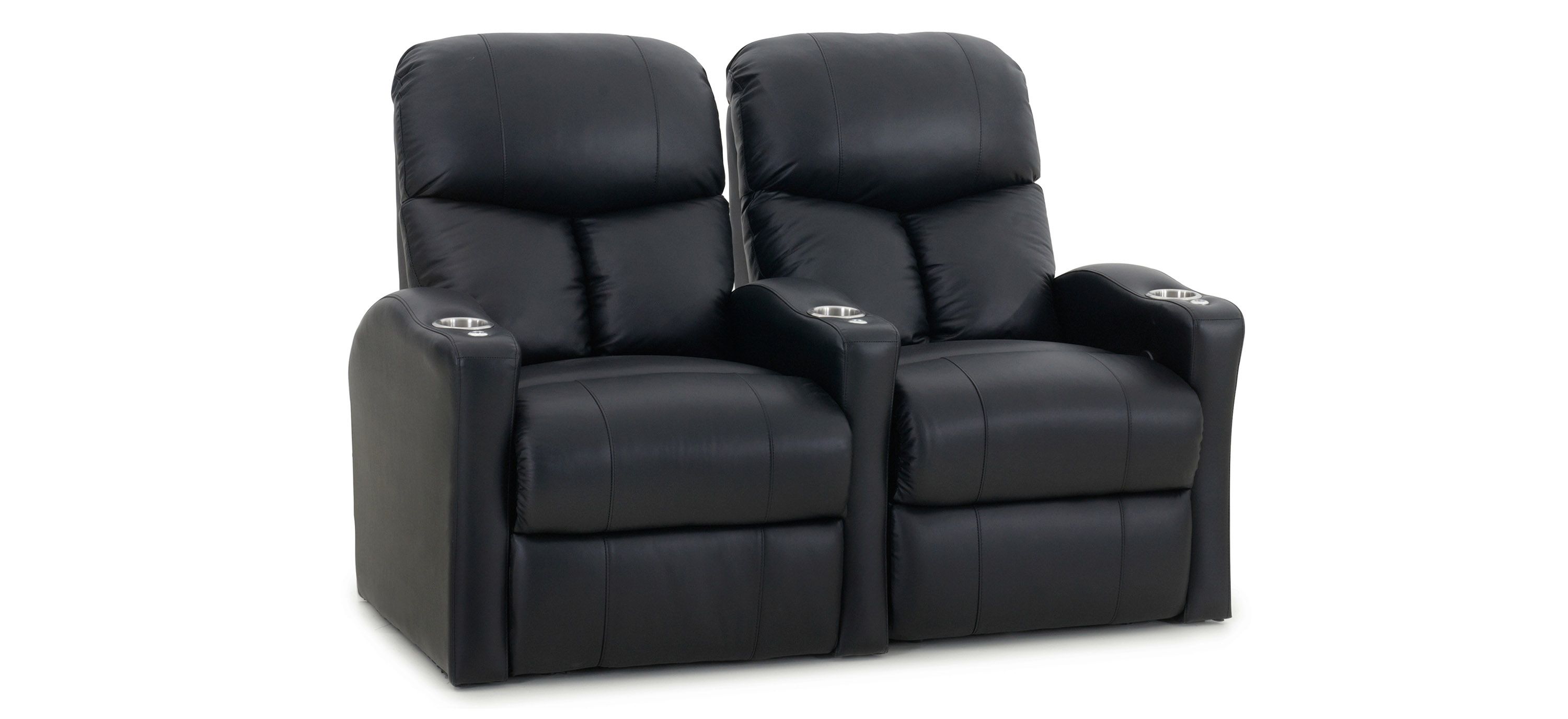 Midway  2-pc. Leather Reclining Sectional Sofa