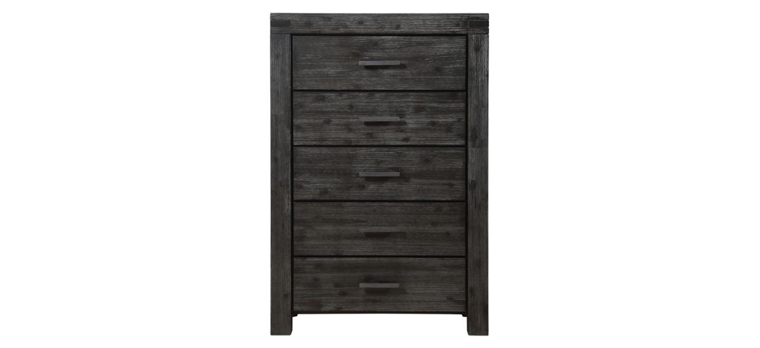 Meadow Five Drawer Solid Wood Chest