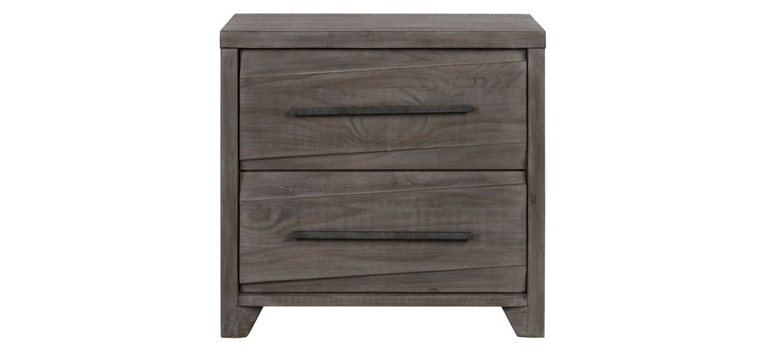 Hearst Solid Wood Two Drawer Nighstand