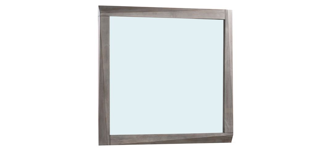 Hearst Solid Wood Beveled Glass Mirror