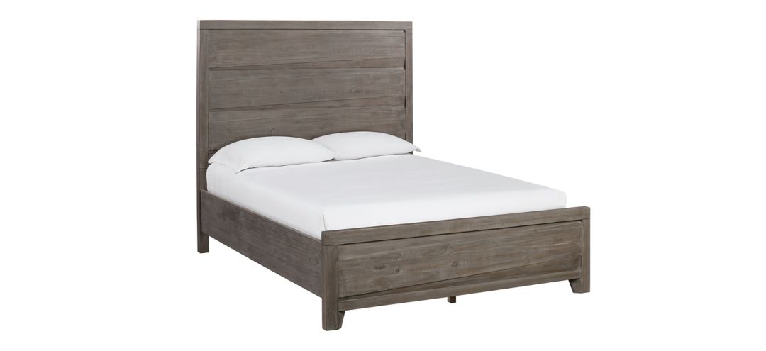 524224360 Hearst Solid Wood California King-Size Panel Bed sku 524224360