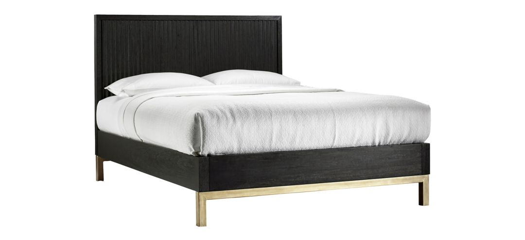 Kentfield Solid Wood King-Size Platform Bed