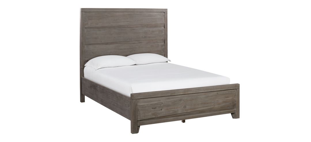 Hearst Solid Wood King-Size Panel Bed