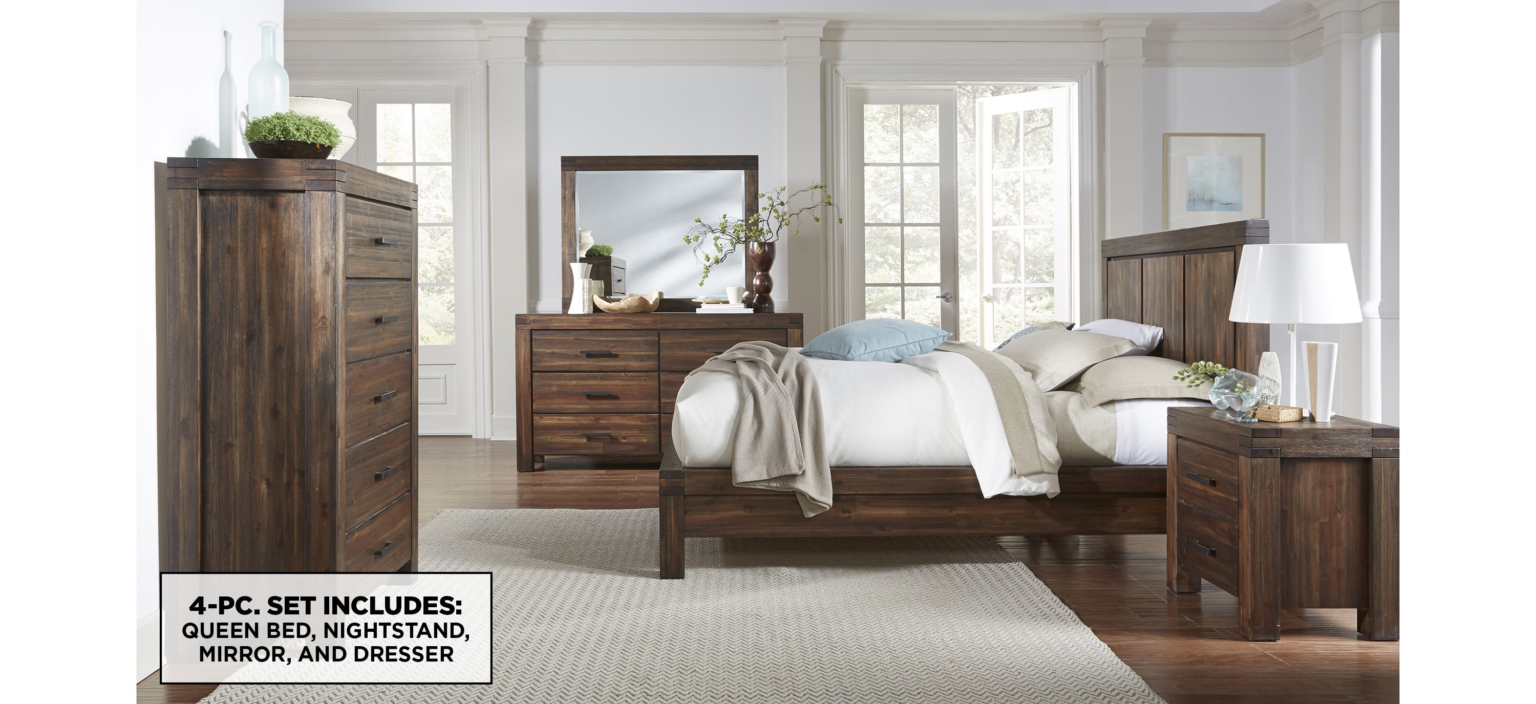 Middlefield 4-pc. Platform Bedroom Set